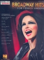 Broadway Hits: for female singers songbook piano/vocal/guitar