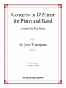 John Thompson Concerto in D Minor Klavier Buch