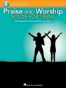 Praise and Worship Solos for Teens Low Voice and Piano Buch + Online-Audio