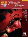 French Songs (+Online-Audio) for violin