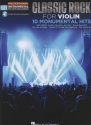 Classic Rock - 10 monumental Hits (+download): for easy violin