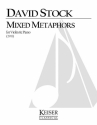 David Stock, Mixed Metaphors Violine und Klavier Buch