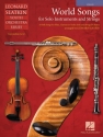 World Songs for Solo Instruments and Strings Streichensemble Stimme