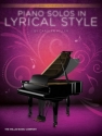 Carolyn Miller Piano Solos In Lyrical Style Klavier Buch