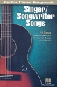 Singer/Songwriter Songs: Guitar Chord Songbook songbook lyrics/chord symbols/guitar boxes