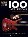 100 Jazz Lessons (+audio access): for bass guitar/tab