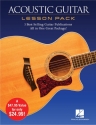 Acoustic Guitar Lesson Pack Gitarre Buch + DVD