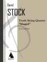 David Stock, String Quartet No. 10 Streichquartett Partitur + Stimmen