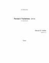 Steven R. Gerber, Norma's Variations Violine und Klavier Buch