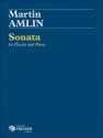 Martin Amlin Sonata Piccolo-Flte und Klavier Klavierauszug mit Solostimme