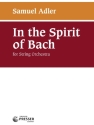 In The Spirit Of Bach Streichorchester Partitur und Stimmen