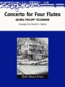 Georg Philipp Telemann Concerto for Four Flutes 4 Flten