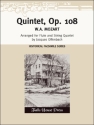 Quintet op.108 KV581 for flute and string quartet score and parts