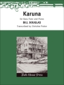 Bill Douglas Karuna for Bass Flute and Piano Bass-Querflte und Klavier