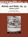 Reinhold Gliere Melody & Waltz, Op.35 Flte und Klavier