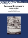 Samuel Scheidt Canzona Bergamasca Piccolo-Flte, 2 Flten, Alt-Querflte und Bass-Querflte