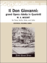 Wolfgang Mozart Il Don Giovanni: Grand' Opera Ridotta (Facsimile) Flte und Streichtrio