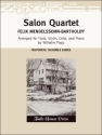 Felix Mendelssohn Salon Quartet By Mendelssohn Flte, Violine, Violoncello und Klavier