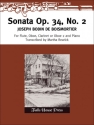 Joseph De Boismortier Sonata Op.34 No.2 Flte, 2 Oboen und Klavier