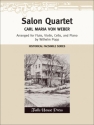 Carl Von Weber Salon Quartet By Von Weber Flte, Violine, Violoncello und Klavier