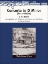Johann Sebastian Bach Concerto In D Minor 3 Flten