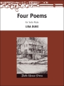 Lisa Lamb Four Poems Flte Studienpartitur