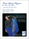 Johann Sebastian Bach Four Bach Fugues 2 Alt-Querflten Partitur und Stimmen