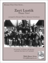 Zayt Lustik Piccolo-Flte, 3 flutes, Alt-Querflte und Bass-Querflte Partitur und Stimmen