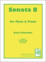 Gary Schocker Sonata No.8 Flte und Klavier Partitur und Stimmen