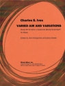 Charles Ives Varied Air and Variations Klavier Solostimme