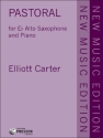 Elliott Carter Pastoral Alt-Saxophon und Klavier Klavierauszug mit Solostimme
