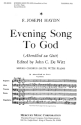 Franz Joseph Haydn Evening Song To God (Abendlied Zu Gott) Chor Chorpartitur