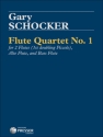 Gary Schocker Flute Quartet No.1 2 Flten, Alt-Querflte und Bass-Querflte Partitur und Stimmen