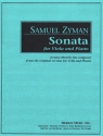 Samuel Zyman Sonata for Viola and Piano Viola und Klavier Klavierauszug mit Solostimme