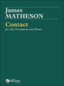 James Matheson Contact Alt-Saxophon und Klavier Auffhrungsmaterial