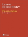 Lauren Bernofsky Passacaglia 2 Trompeten, Horn, Posaune und Tuba Partitur und Stimmen