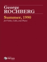 George Rochberg Summer, 1990 Klaviertrio Partitur und Stimmen