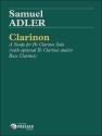 Samuel Adler Clarinon Klarinette Solostimme
