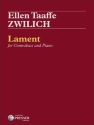 Ellen Zwilich Lament Bass und Klavier