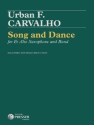 Urban Carvalho Song & Dance Alt-Saxophon und Klavier Partitur und Stimmen