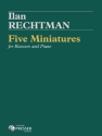 Ilan Rechtman 5 Miniatures Fagott und Klavier