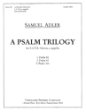 Samuel Adler A Psalm Trilogy Chor Chorpartitur