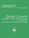 Jonathan Leshnoff Double Concerto Violine, Viola und Klavier Klavierauszug mit Solostimmen