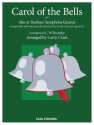 Mykola Leontovich, Peter Wilhousky Carol of the Bells for Alto or Ba  Spielpartitur