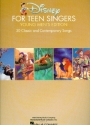 Disney for Teen Singers - Young Men's Edition (+CD): for male voice and piano