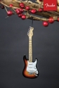 Fender Sunburst Strat - 6 Inch. Holiday Ornament  Dekoration