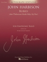 John Harbison, Rubies (After Thelonious Monk's Ruby, My Dear) Concert Band Partitur + Stimmen