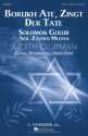 Solomon Golub, Borukh Ate, Zingt Der Tate SATB a Cappella Chorpartitur