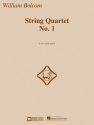 William Bolcom String Quartet No. 1 - Score And Parts Streichquartett Partitur + Stimmen