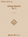 William Bolcom String Quartet No. 1 - Score And Parts Streichquartett Partitur + Stimmen